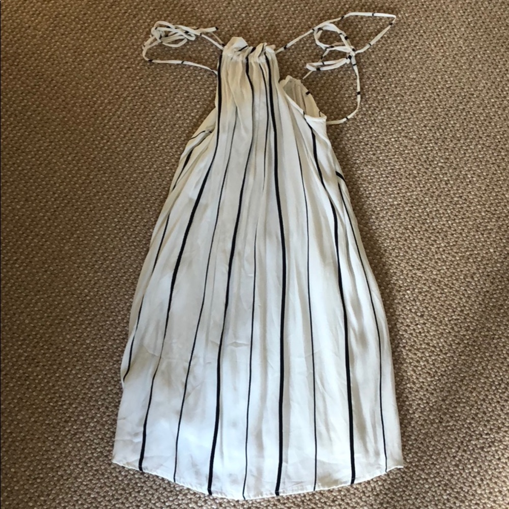 Faithfull the Brand High Neck striped dress